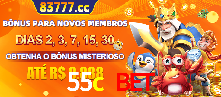 Anúncio dos benefícios para Membro VIP Sênior na plataforma 55c bet, incluindo bônus promocionais, semanais e mensais, ilustrado com o personagem Fortune Tiger.